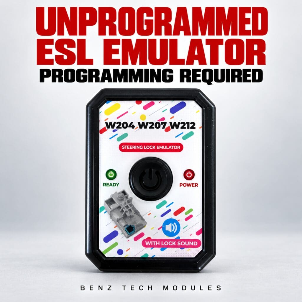 Unprogrammed Mercedes ESL emulator with programming required — Benz Tech Modules