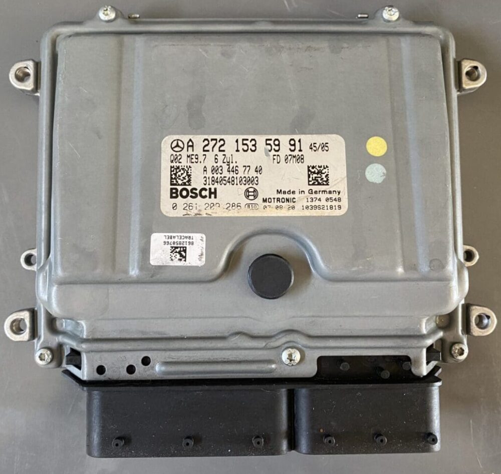 272 153 59 91 Used ECU ECM ME9.7 Engine Computer Module – Benz Tech ...