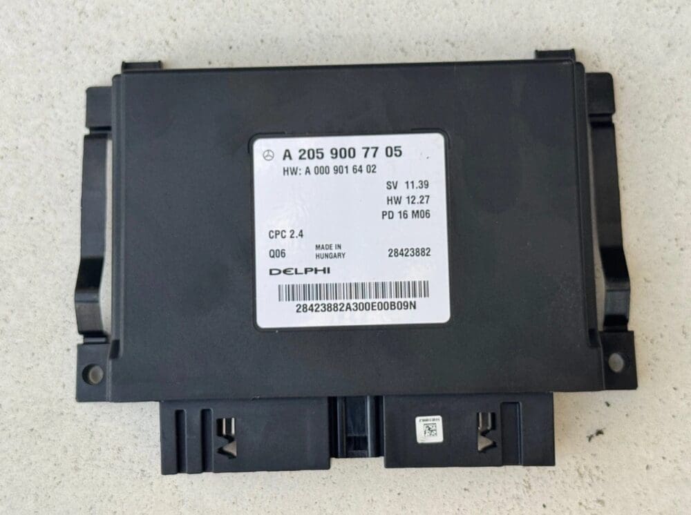 Mercedes-Benz Delphi CPC 2.4 module A2059007705, hardware A0009016402